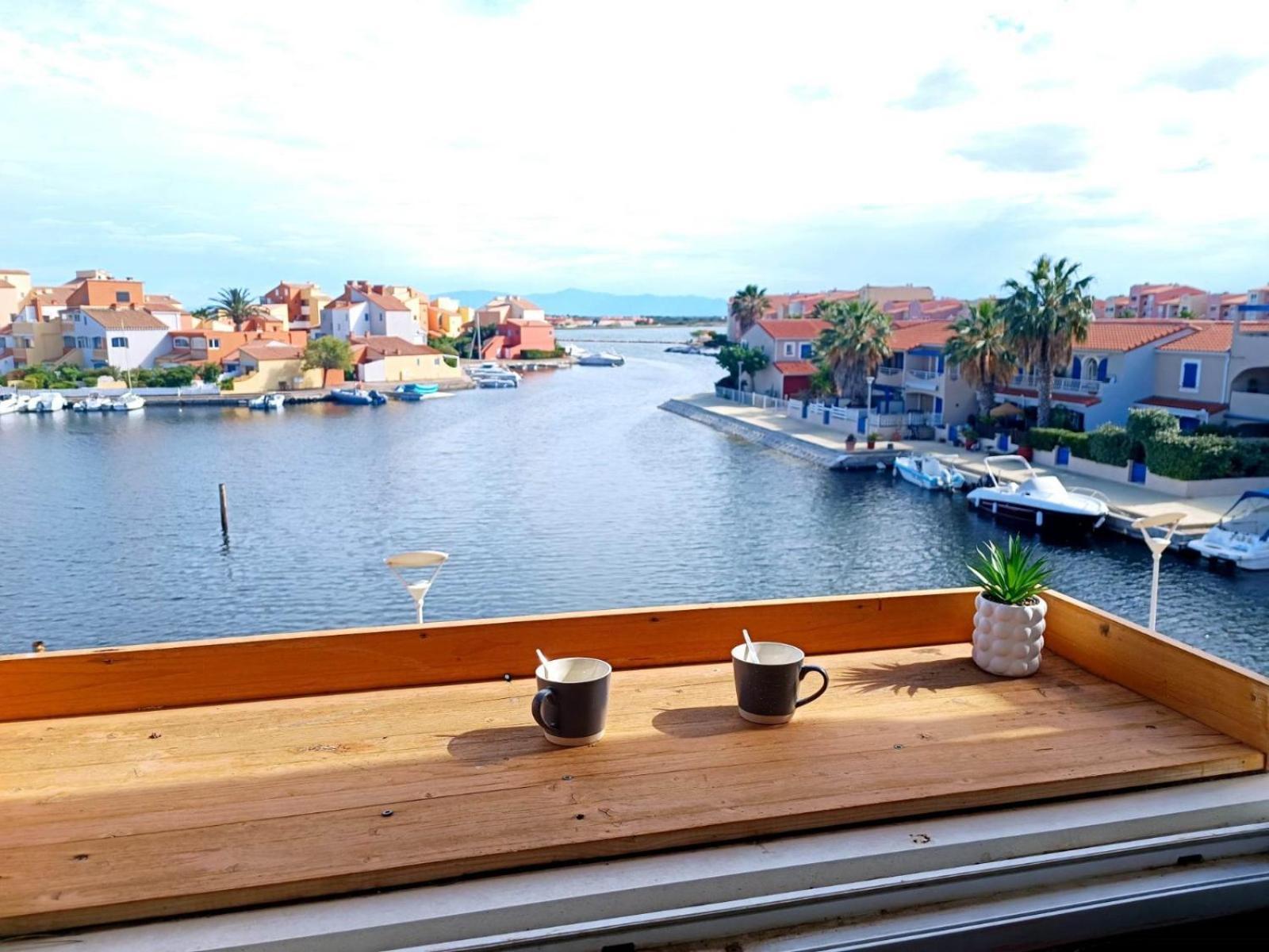 Charmant Appartement Sur La Marina Le Barcarès Dış mekan fotoğraf